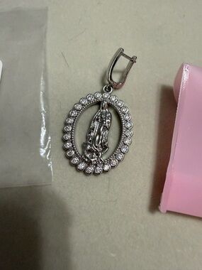 By Alexa Rae - Silver Virgin Mary Pendant